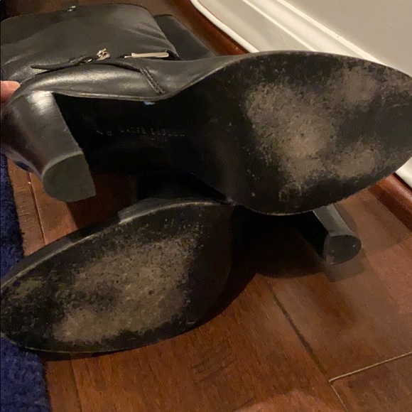 Ralph Lauren Collection Tall Black Boots Size 7 - Picture 6 of 9